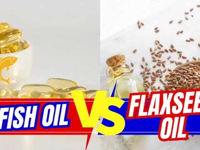 Fish Oil vs Flaxseed Oil: Which One is Right for You?