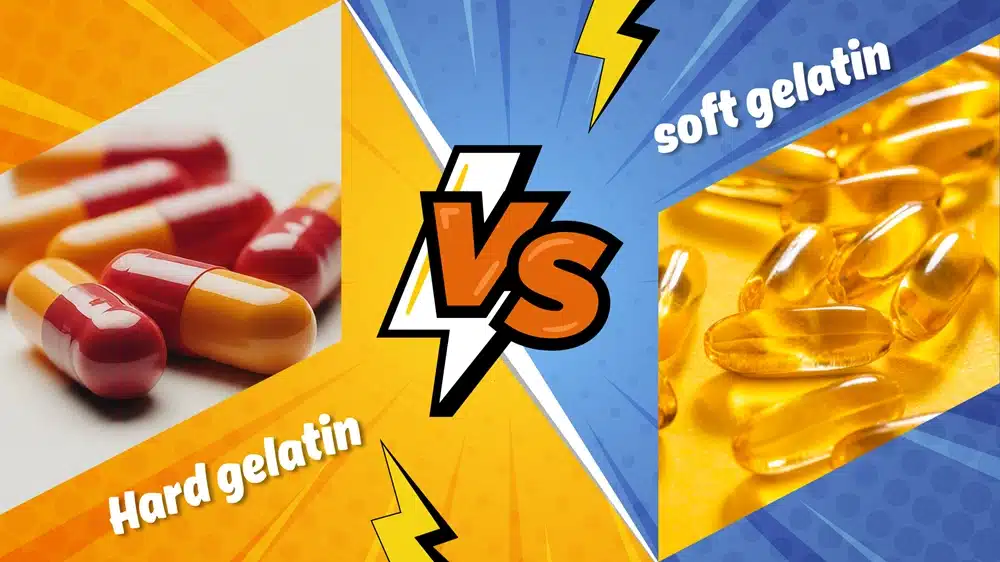 Hartgelatine vs. Weichgelatine