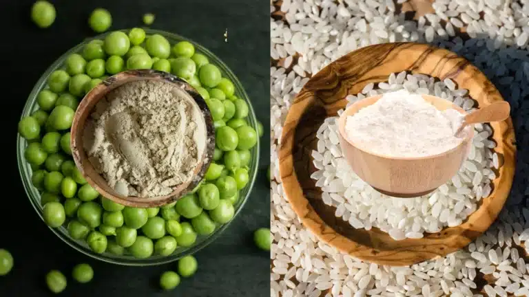 pea and brown rice protein powder