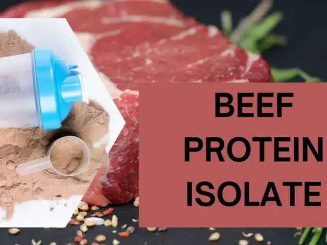 ¿Es el aislado de proteína de vacuno una proteína completa?