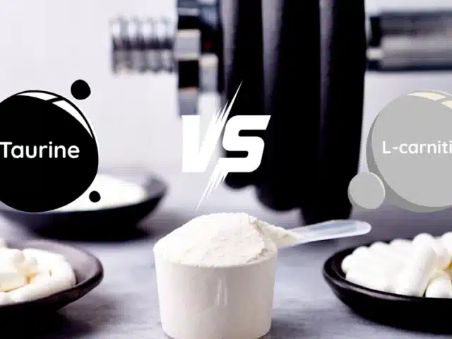 Taurine and L-Carnitine: The Ultimate Supplement Duo