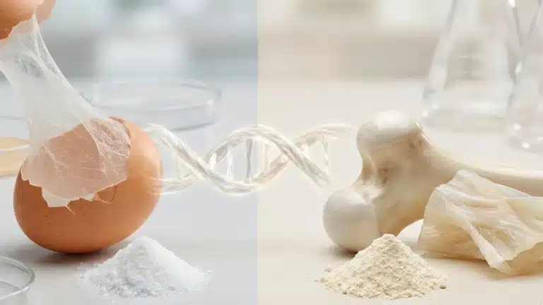 Eggshell Membrane Collagen vs. Bovine