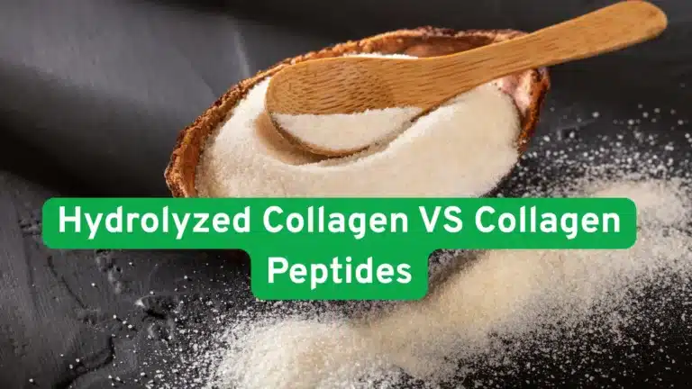 Hydrolyzed Collagen VS Collagen Peptides