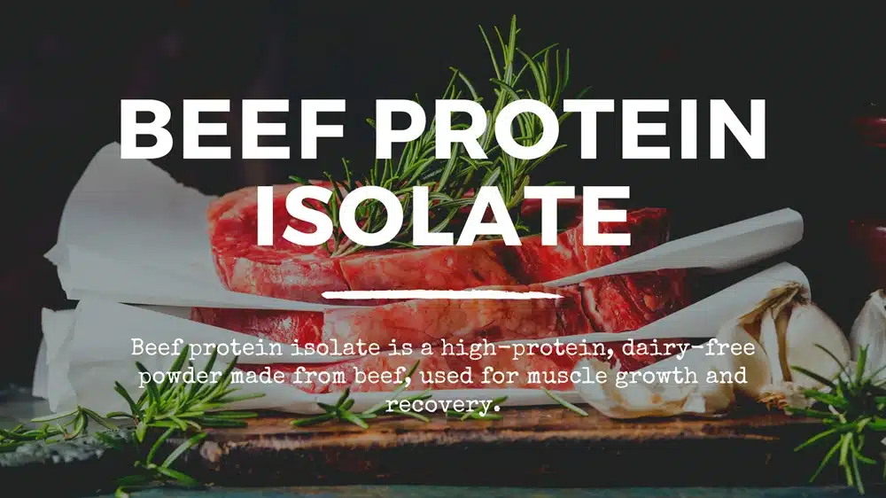 Beef Protein Isolate
