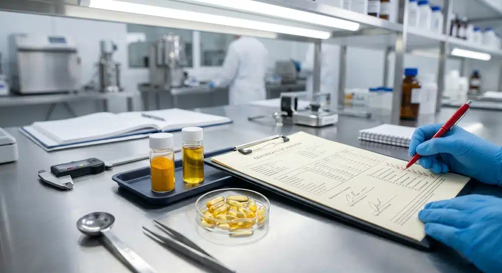 coq10-fish-oil-coa-quality-testing CoQ10 and fish oil COA quality testing checklist