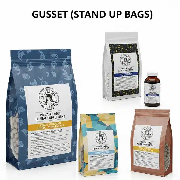 Gusset (stand up) Bags
