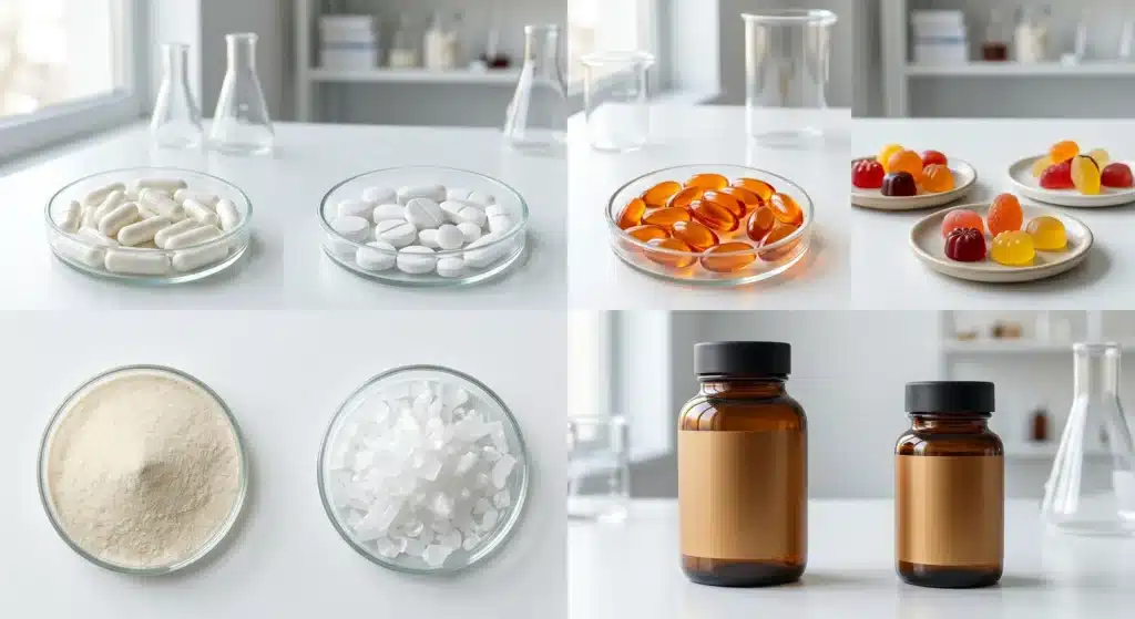 Dosage form selection guide for Alpha-lipoic acid and CoQ10 supplements