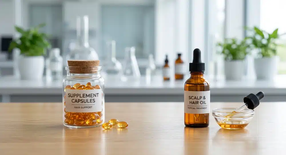 epo-softgel-vs-topical-hair-oil Evening primrose oil softgel vs topical hair oil comparison