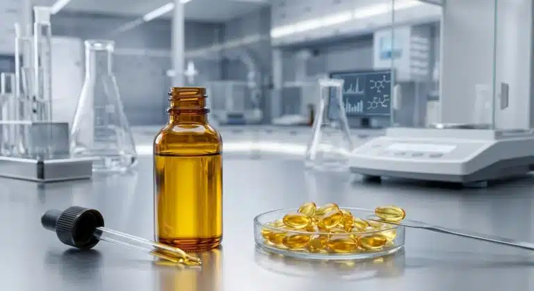 Evening primrose oil for hair support softgel formulation