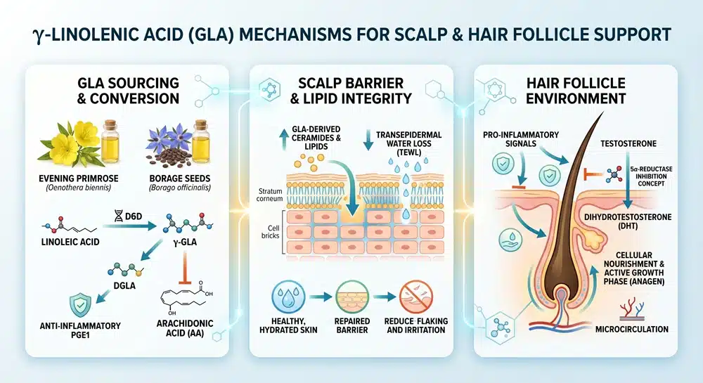 gla-scalp-barrier-hair-support GLA scalp barrier and hair support mechanism