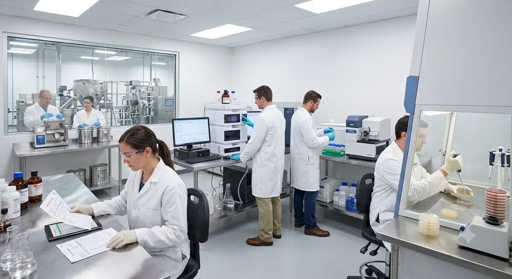Protein ingredient COA and quality testing checklist