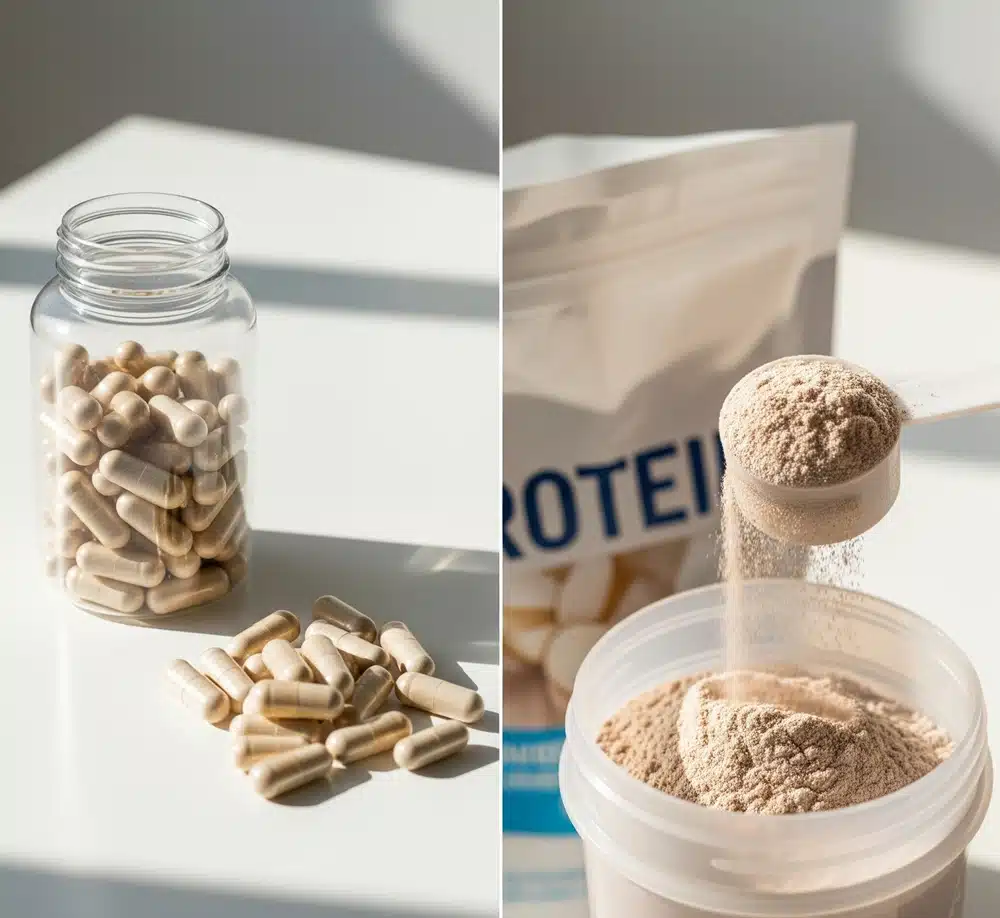 protein capsules vs powder