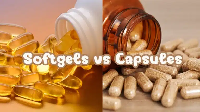 Softgels vs Cápsulas