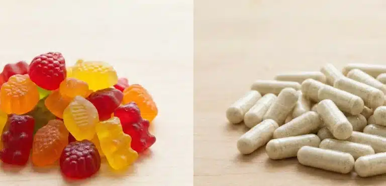 Gummies vs Capsules