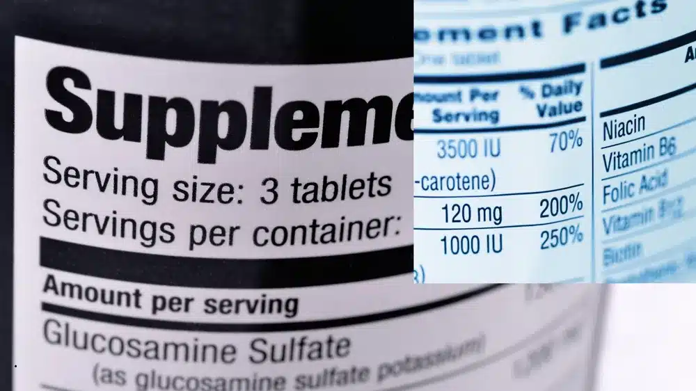 Supplement Labels