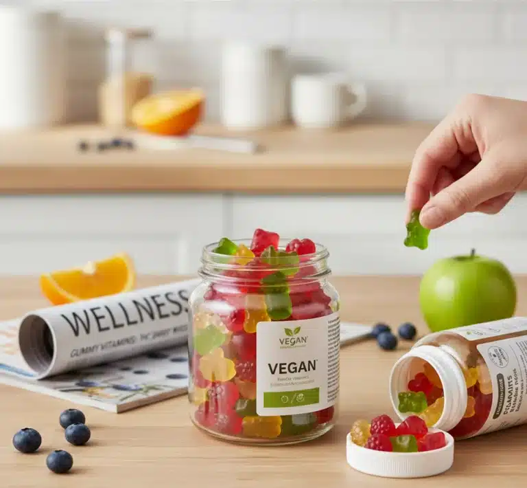 Porquê mudar para suplementos de gomas veganos