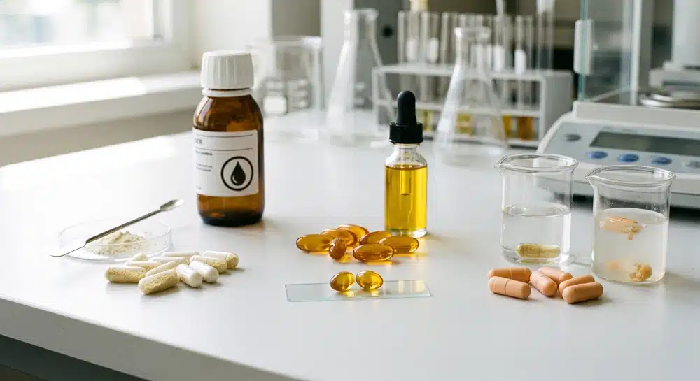 Hard capsule, softgel and delayed-release capsule formats compared