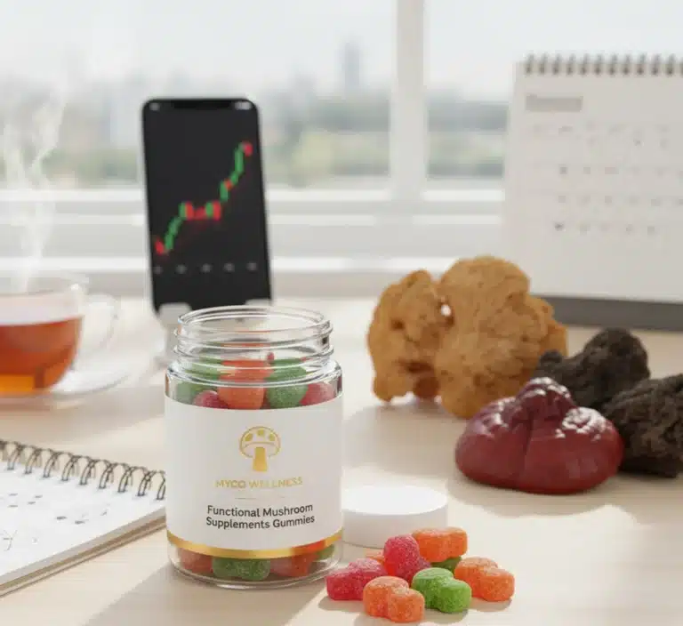 suplementos de cogumelos gummies