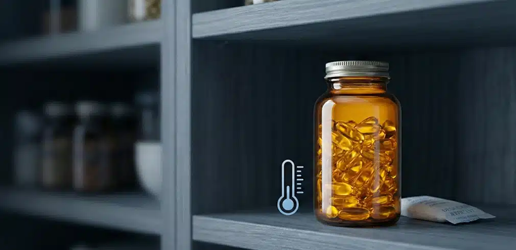 วิธีเก็บรักษาซอฟต์เจลน้ำมันปลา