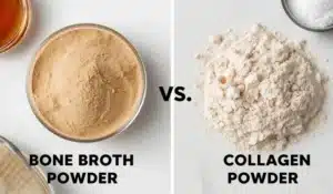 bone broth powder vs. collagen powder
