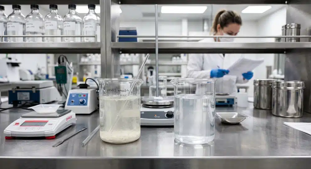 creatine-collagen-solubility-test Creatine and collagen peptide solubility comparison in supplement formulation