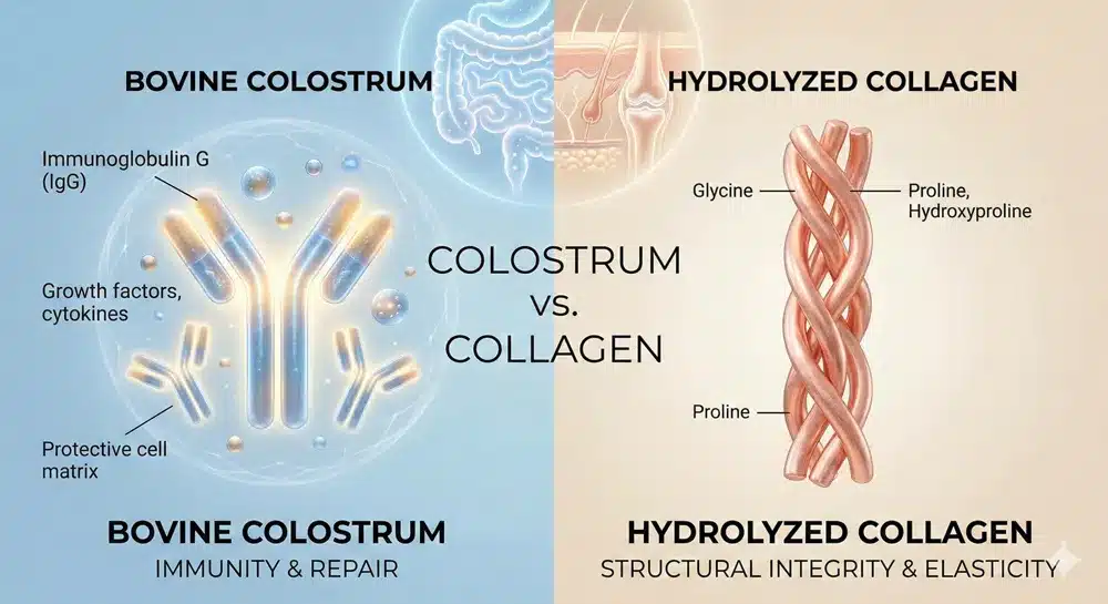 COLSTRUM vs. COLLAGEN