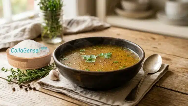 caldo de huesos para el reflujo ácido