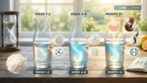 Before and After Collagen Powder