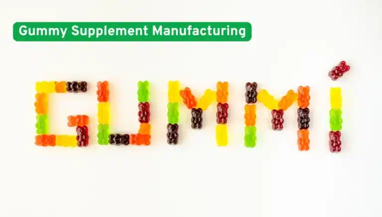 Gummy Supplement Manufacturing