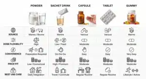 Best collagen supplement Philippines comparison chart