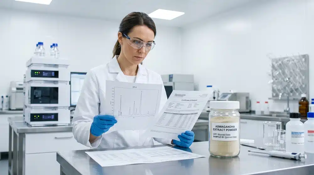 standardized ashwagandha extract withanolides. Standardized ashwagandha extract testing for withanolides content