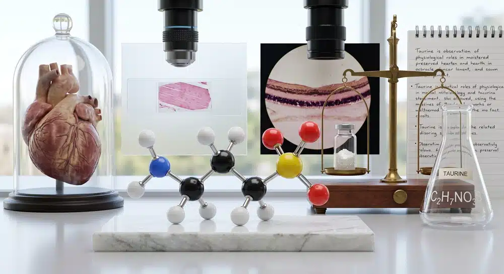 taurine-amino-sulfonic-acid-supplement Taurine amino sulfonic acid supplement molecule and body function overview
