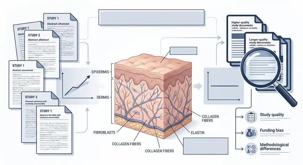 collagen peptides skin benefits clinical research evidence