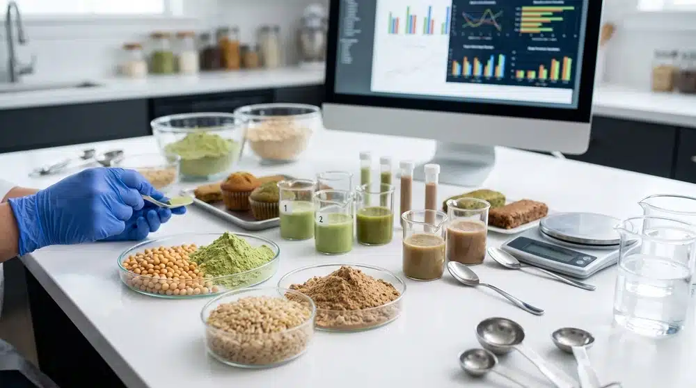 Pea and brown rice protein powder comparison